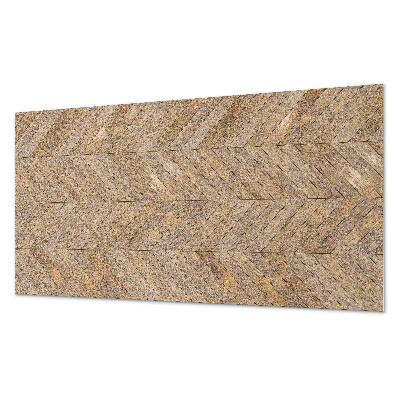 Vinyl wandpaneel Visgraatpatroon