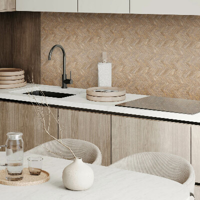 Vinyl wandpaneel Visgraatpatroon