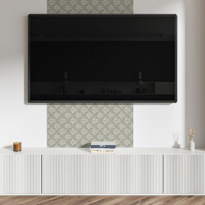 Pvc wandpaneel Stijlvol plantenpatroon