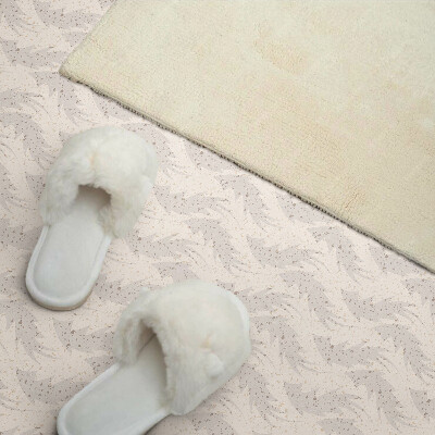 Vinyl wandbekleding Bladpatroon op de achtergrond