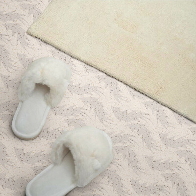 Vinyl wandbekleding Bladpatroon op de achtergrond