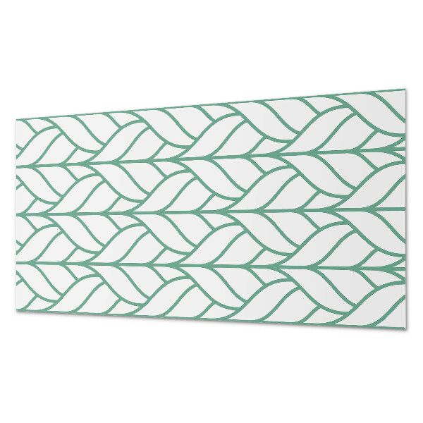 Vinyl wandpaneel Bladpatroon in symmetrie