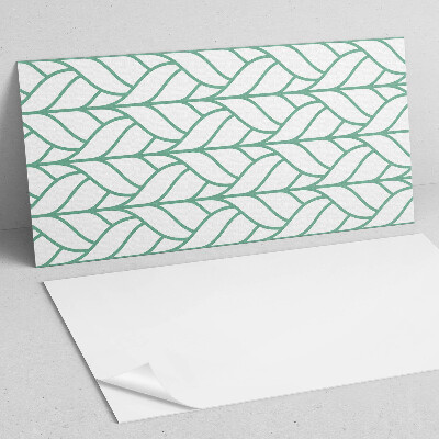 Vinyl wandpaneel Bladpatroon in symmetrie