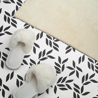 Vinyl wandbekleding Bladpatroon op de achtergrond