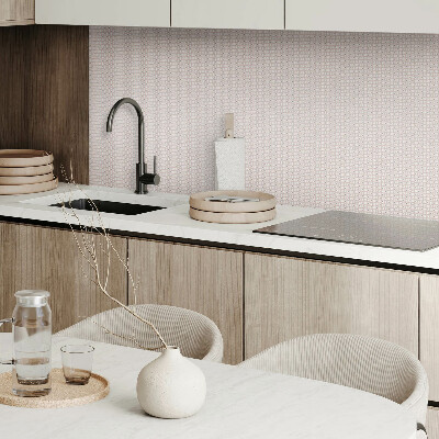 Vinyl wandpaneel Patroon met cirkels in een raster