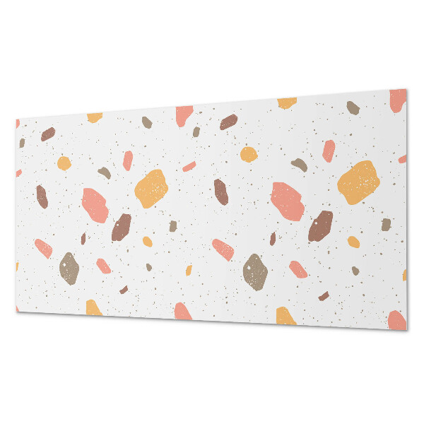 Vinyl wandbekleding Abstract patroon met vlekken