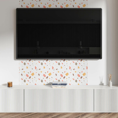 Vinyl wandbekleding Abstract patroon met vlekken