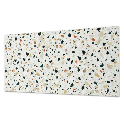 Vinyl wandpaneel Patroon met stenen op de achtergrond