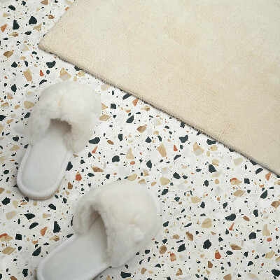 Vinyl wandpaneel Patroon met stenen op de achtergrond