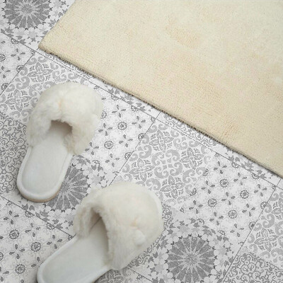 Pvc wandpaneel Geometrische en bloemmotieven