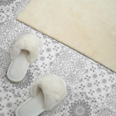 Pvc wandpaneel Geometrische en bloemmotieven