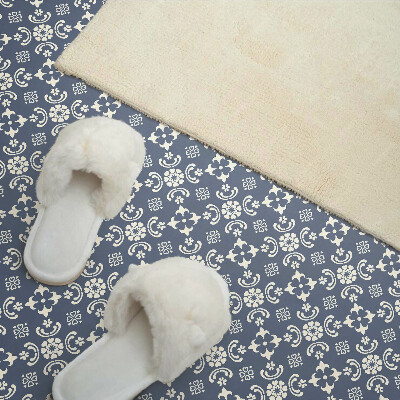 Vinyl wandbekleding Bloemenpatroon op de achtergrond