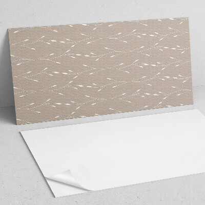 Vinyl wandpaneel Fijn plantenpatroon