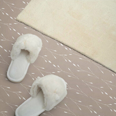 Vinyl wandpaneel Fijn plantenpatroon