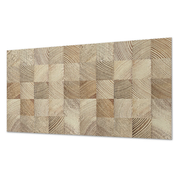 Vinyl wandbekleding Houten plankpatroon