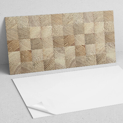 Vinyl wandbekleding Houten plankpatroon