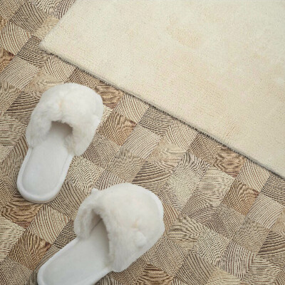 Vinyl wandbekleding Houten plankpatroon