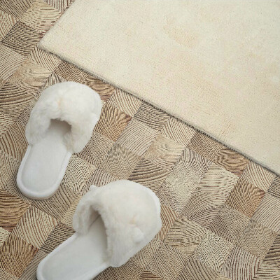 Vinyl wandbekleding Houten plankpatroon