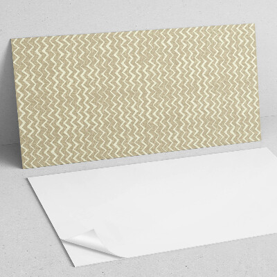 Pvc wandpaneel Zigzags op de textuurachtergrond