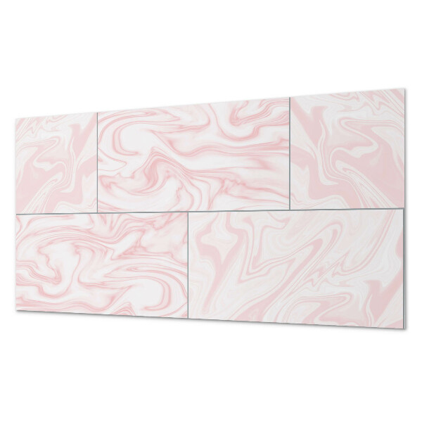 Vinyl wandbekleding Marmerpatroon met golven