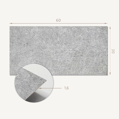 Vinyl wandbekleding Ruwe betontextuur