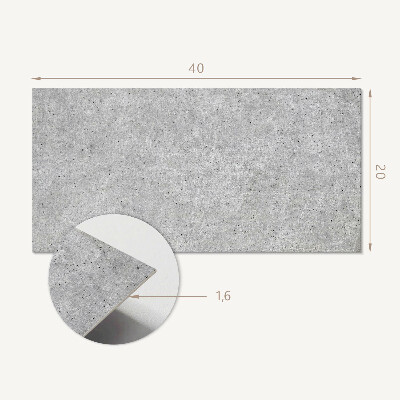 Vinyl wandbekleding Ruwe betontextuur