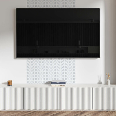 Vinyl wandpaneel Geometrisch patroon met ovalen