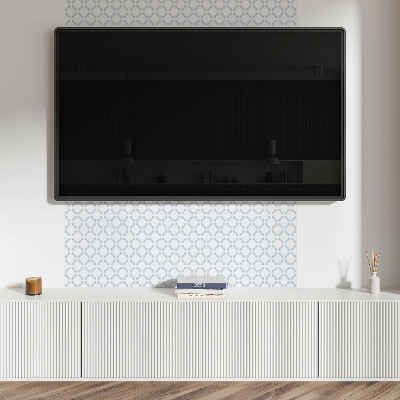 Vinyl wandpaneel Geometrisch patroon met ovalen