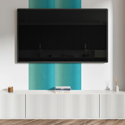 Vinyl wandbekleding Stijlvolle gradiënt met patroon