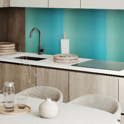 Vinyl wandbekleding Stijlvolle gradiënt met patroon