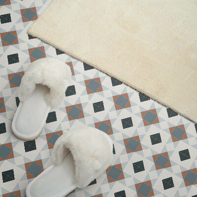 Vinyl wandbekleding Geometrisch tegelpatroon