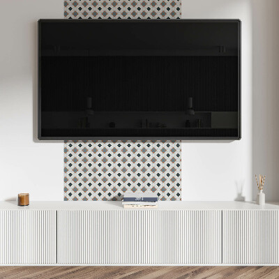 Vinyl wandbekleding Geometrisch tegelpatroon