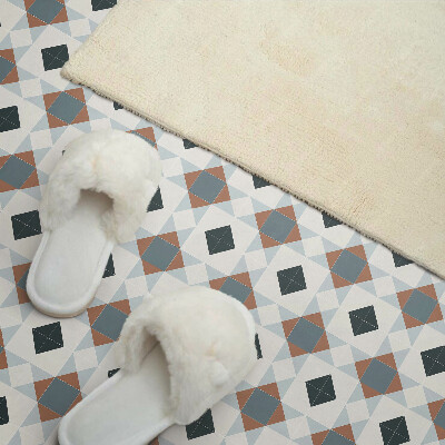 Vinyl wandbekleding Geometrisch tegelpatroon