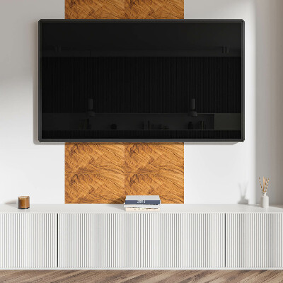 Vinyl wandpaneel Natuurlijk houtpatroon