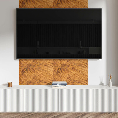 Vinyl wandpaneel Natuurlijk houtpatroon