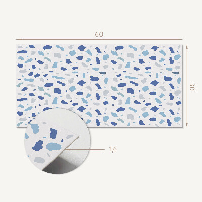 Vinyl wandbekleding Abstract gevlekt patroon