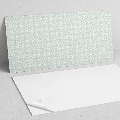 Vinyl wandbekleding Geometrisch bloemenpatroon