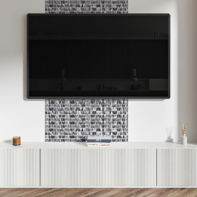 Vinyl wandpaneel Dynamisch lijnpatroon