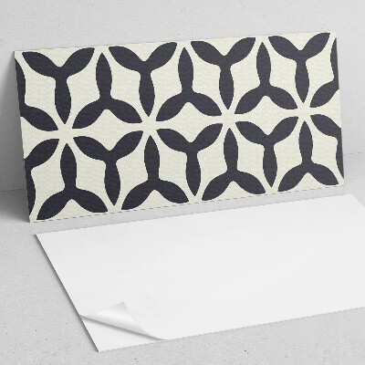 Pvc wandpaneel Stijlvol patroon met vinnen