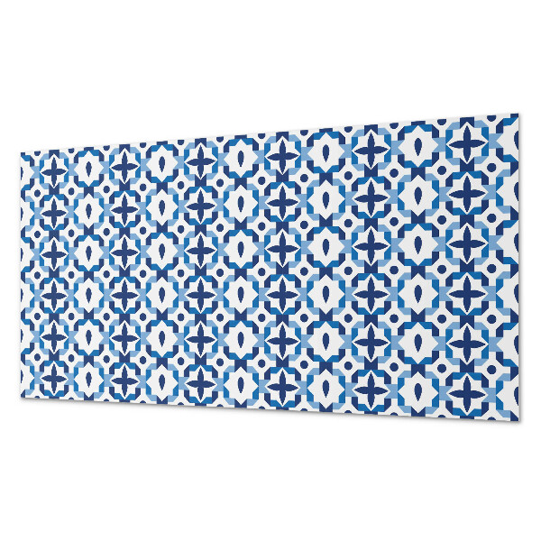 Vinyl wandpaneel Geometrisch bloemenpatroon