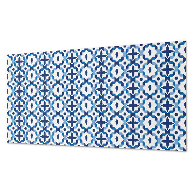 Vinyl wandpaneel Geometrisch bloemenpatroon