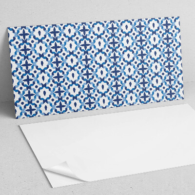 Vinyl wandpaneel Geometrisch bloemenpatroon