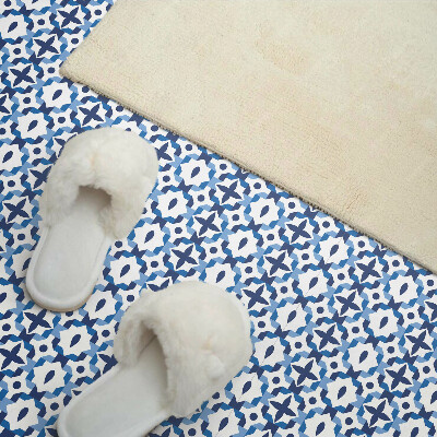 Vinyl wandpaneel Geometrisch bloemenpatroon