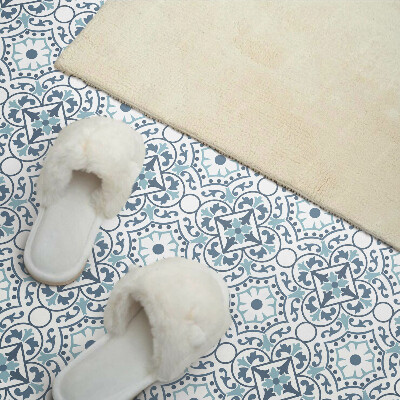 Vinyl wandbekleding Plantenpatroon in ornamenten