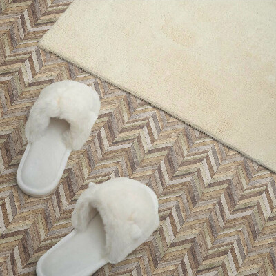 Vinyl wandpaneel Visgraatpatroon van planken