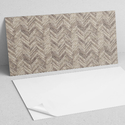 Vinyl wandbekleding Visgraatpatroon