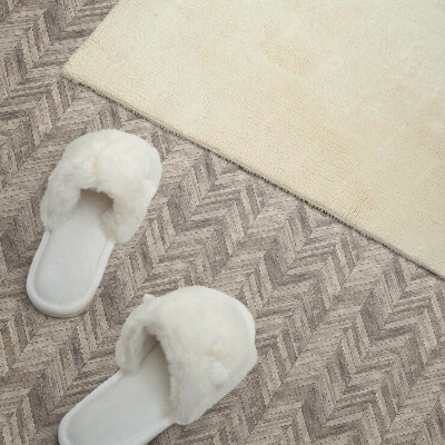 Vinyl wandbekleding Visgraatpatroon