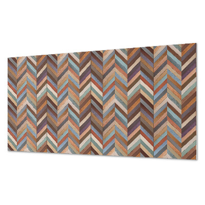 Vinyl wandpaneel Visgraat houtpatroon