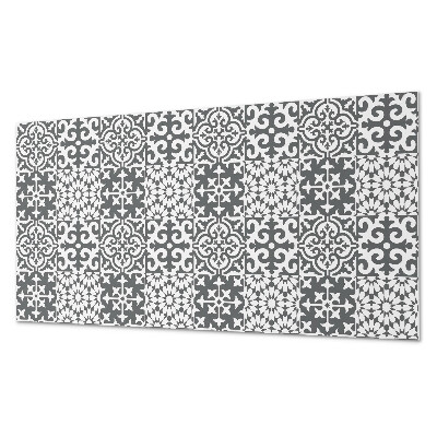 Vinyl wandbekleding Decoratieve patronen op tegels