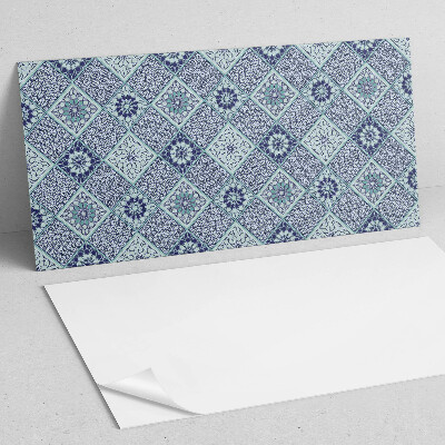 Vinyl wandbekleding Geometrische patronen in mozaïek